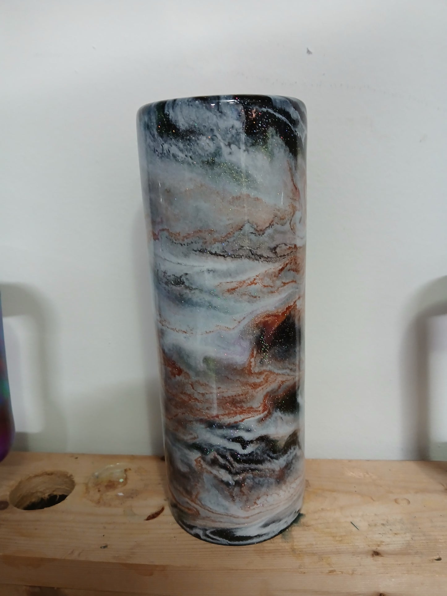 20 oz skinny Dirty snow color shift